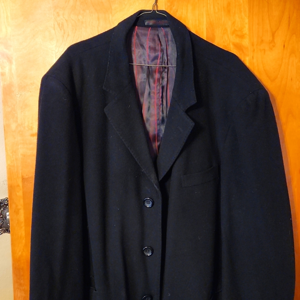 Men's long b dress coat